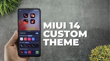 MIUI 14 CUSTOM ICONS THEME - New System UI & Lockscreen | Best Miui Theme