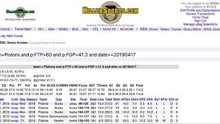 Active OU SDQL NBA Query of the Day - 20200311