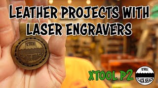 Leather projects with laser engraversxTool P2