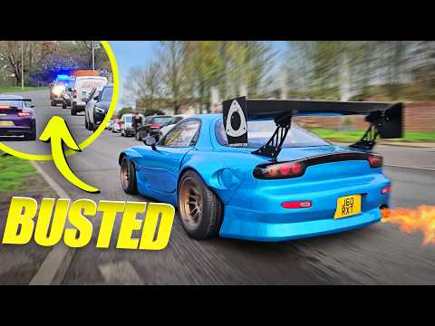 Hidden Police TRAP Catches LOUD Cars Leaving A Car Meet