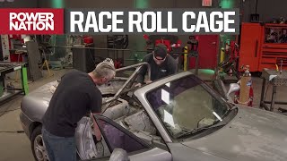 Roll Cage Transforms Miata From Daily Driver To Race Car  Part 2  Carcass S3, E2