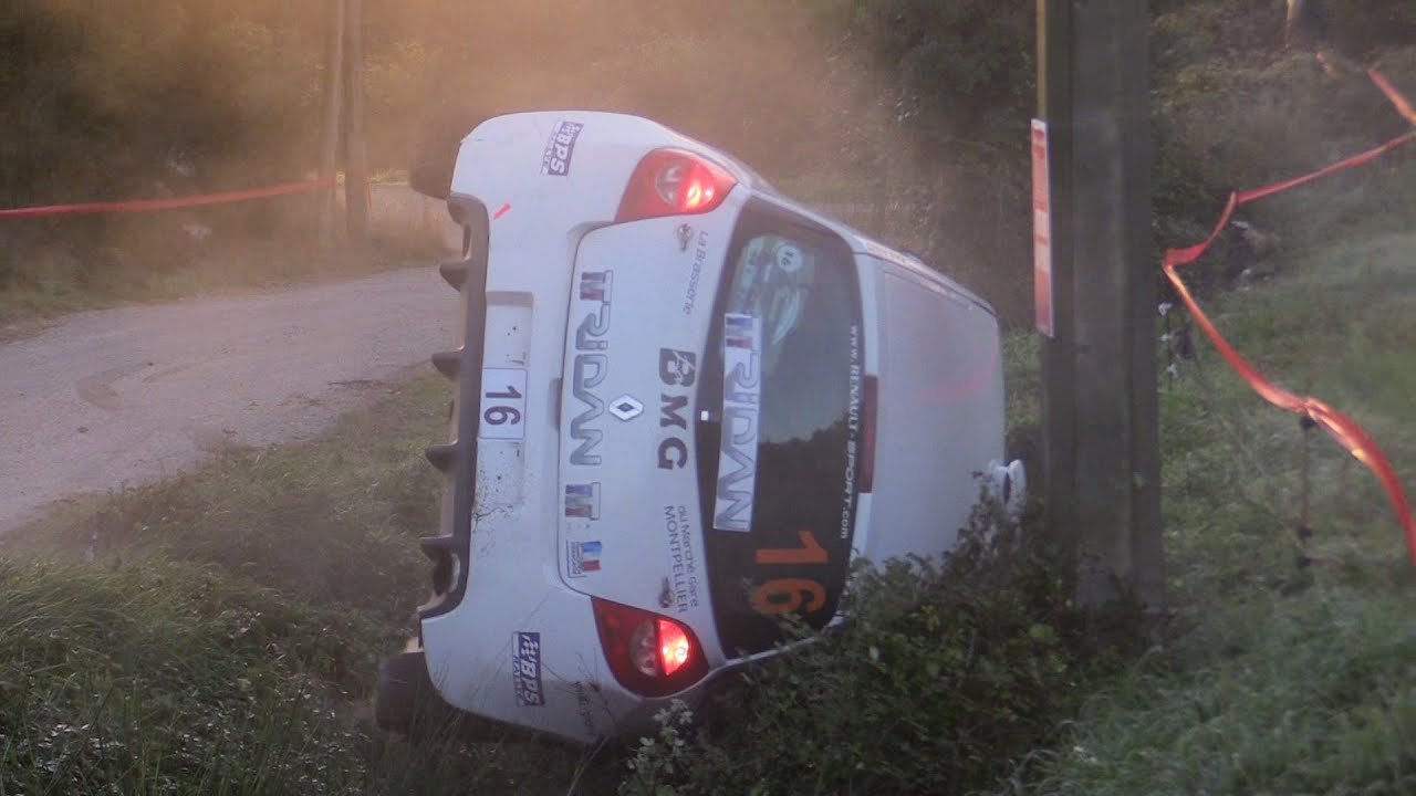 Rallye Critérium des Cévennes 2015 Crash and Show