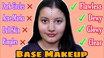 Perfect Guide To FLAWLESS Base Makeup | How To Get Glowy, Dewy Skin