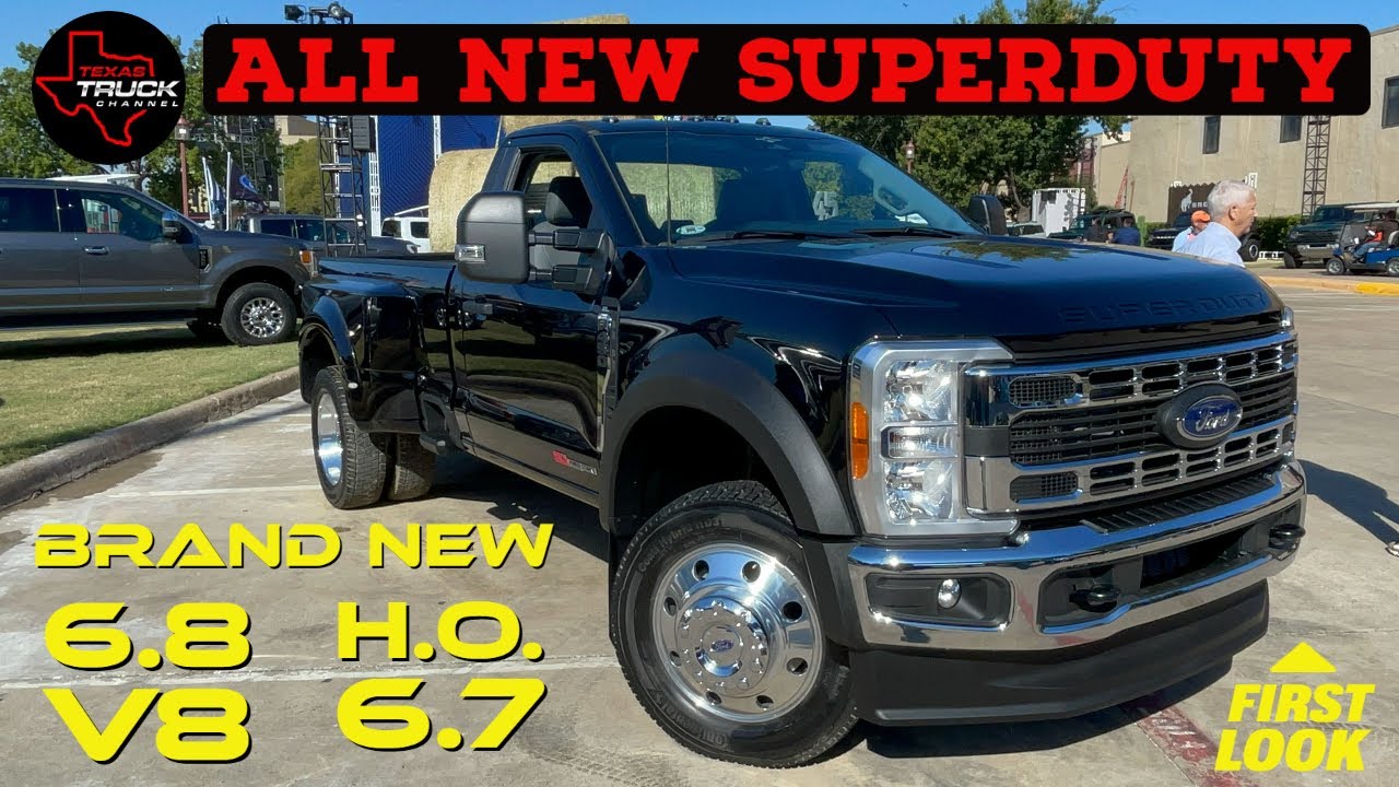 ALL NEW 2023 FORD SUPERDUTY - First Look With Chief Engineer - YouTube