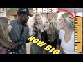 Hot College Girls on Does Size MATTER! HOW BIG?👀 PART 2 | BaffourHD | is 5 inches enough!
