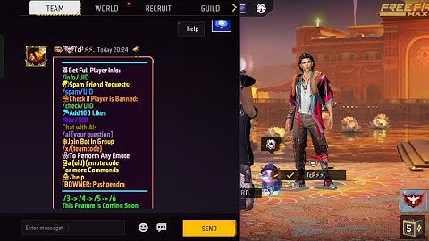 New PRIMIUM TCP + EMOTE BOT ⚡📁. 