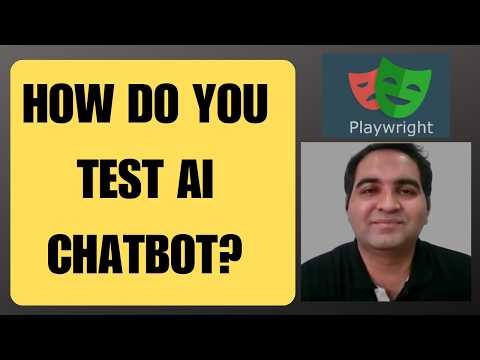 How do you Test an AI ChatBOT | Learn Playwright Before It's Too Late!