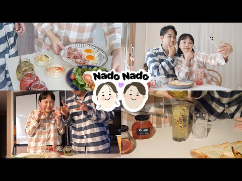 홈카페놀이🏡집에서 브런치카페 열기💕아침 점심 저녁 만들어먹는 브이로그 :D