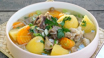 SOP DAGING SAPI ALA RUMAH MAKAN PADANG