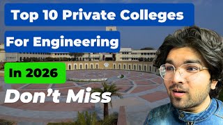 Top 10 Private Engineering Colleges In India 2026 Best Colleges Jee Main 2026