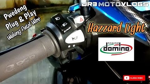 Domino Handle Switch | Hazzard Light | Honda Click125i Upgrade #click125i #fypシ #domino