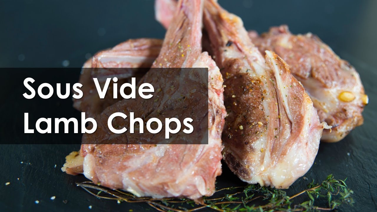 Sous Vide Lamb Chops 2 ways of searing YouTube