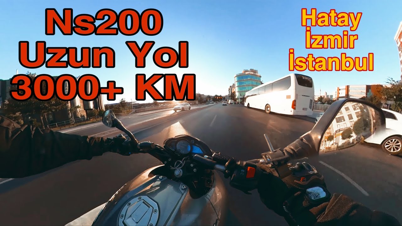 PULSAR NS 200 UZUN YOL 3000+ KM | 100 ABONE ÖZEL | MOTOVLOG PART 1