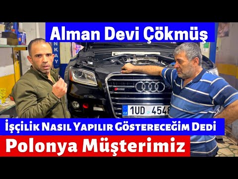 AUDİ SQ5 Bizden Önce Tamir Görmüş ( Niye Geldi )