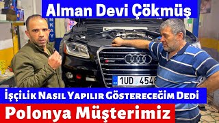 AUDİ SQ5 Bizden Önce Tamir Görmüş ( Niye Geldi )