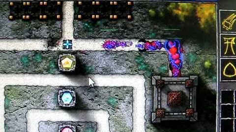 GemCraft Chapter 0 - SuperGems in action! Arcane level.