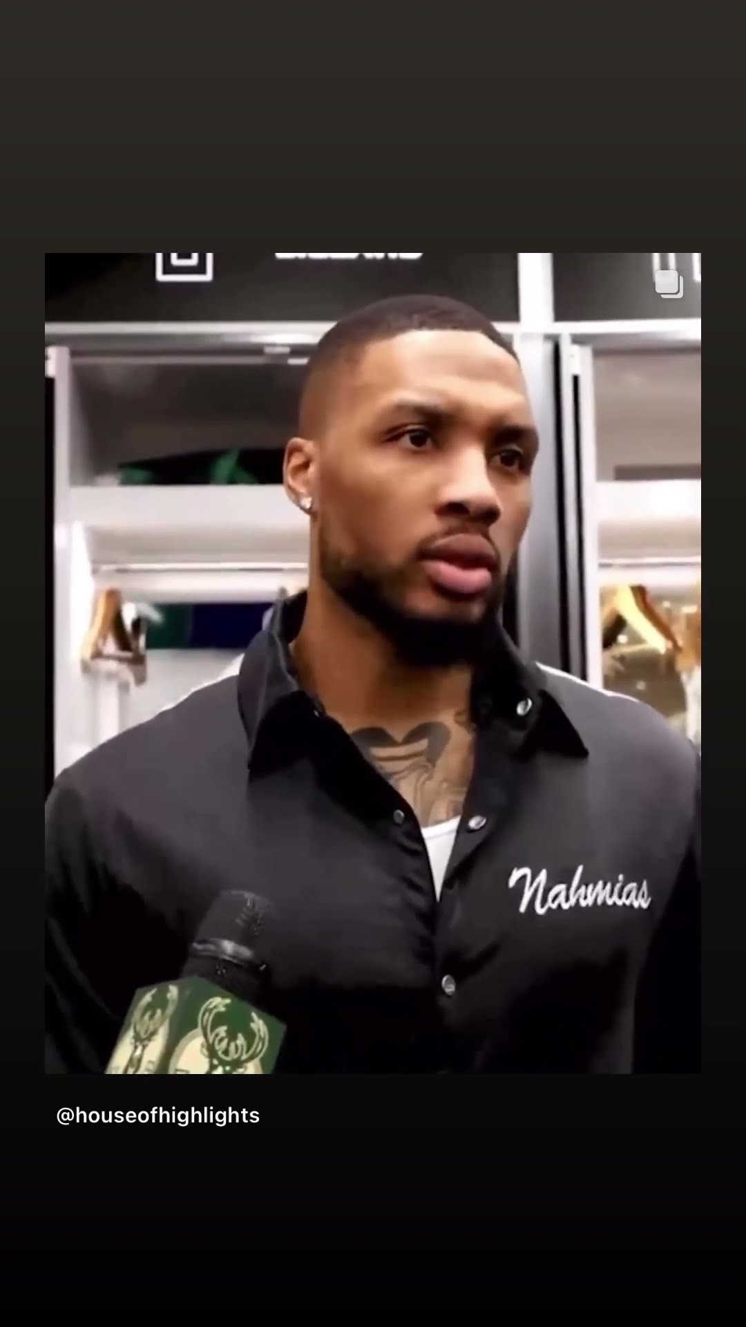 How did Dame keep a straight face #hoodnews #damianlillard #tweaker #nba #trending #viralvideo #lol