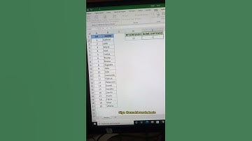 Como Fazer um SORTEIO no Excel com ALEATÓRIOENTRE e PROCV (Passo a Passo) #shorts