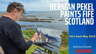 Herman Pekel Paints Fife, Scotland - May 2022 workshop