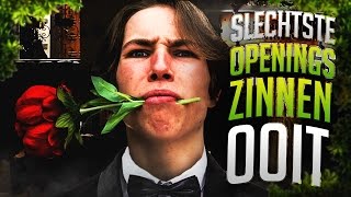 DE SLECHTSTE OPENINGSZINNEN OOIT!