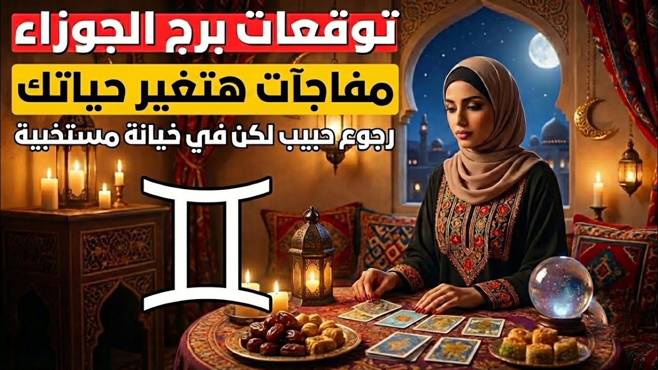 توقعات برج الجوزاء ♊️ احذر هذه المرأة فورا 😈 عودة حبيب وأموال غير متوقعة 💰 مفاجآت هتغير حياتك ✨