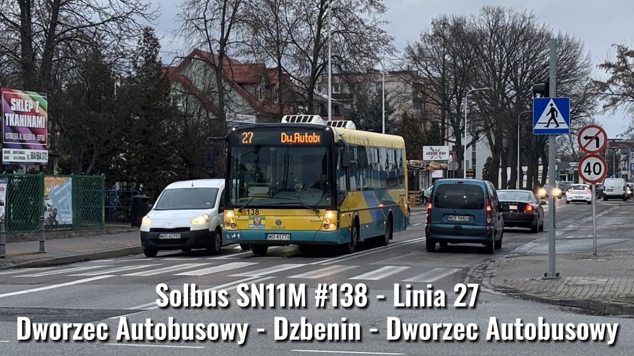 Linia 27 | Solbus SN11M #138 - MZK Ostrołęka