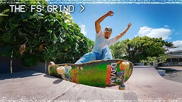 Skateboarding Trick Tip: How To FRONTSIDE GRIND - Secrets Revealed!!!