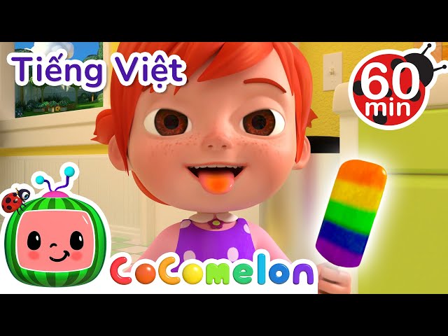 Bài Hát Màu Sắc | CoComelon Lồng tiếng việt - Karaoke dành cho trẻ em | Nhạc thiếu nhi vui nhộn class=