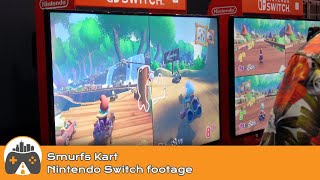 [Smurfs Kart] Nintendo Switch footage - Gamescom 2022