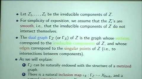 Potential theory on Berkovich spaces (Matt Baker) 5-5