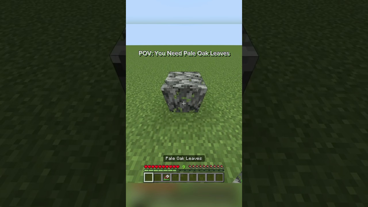 POV: You Need Pale Oak Leaves 