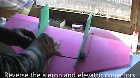 Set Elevons on a DX6  Spektrum DX6