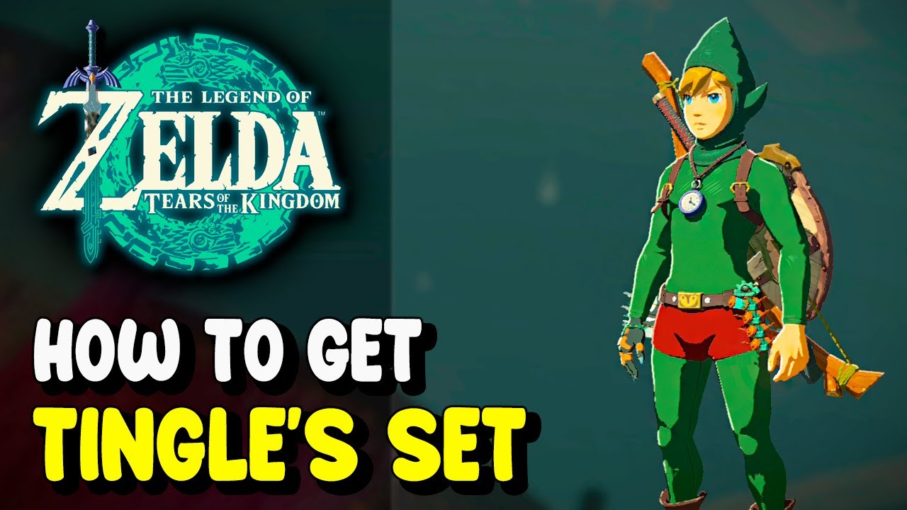 Zelda Tears of the Kingdom TINGLE'S SET LOCATION (Night Speed Up)
