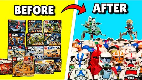 I Built EVERY LEGO Star Wars Battle Pack...