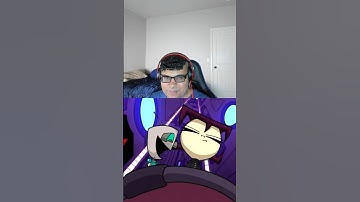 invader zim  gir and gaz #invaderzim #gir #nickelodeon