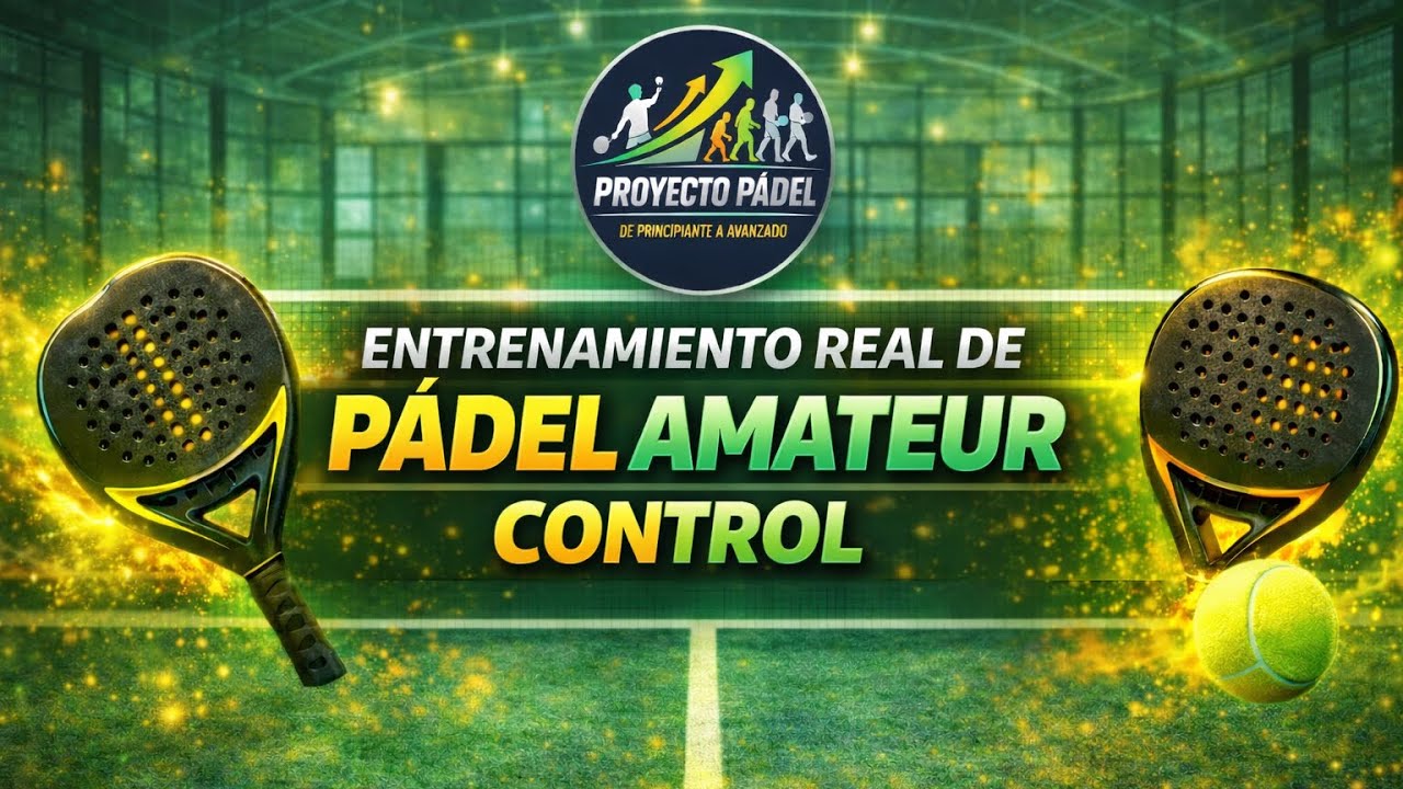 SESIÓN DE CONTROL Y VELOCIDADES | ENTRENAMIENTO DE PADEL PARA AMATEURS