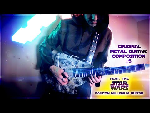 original-metal-guitar-composition-n°5-|-special-1k-subs-|-ft.-the-star-wars-millenium-falcon-guitar