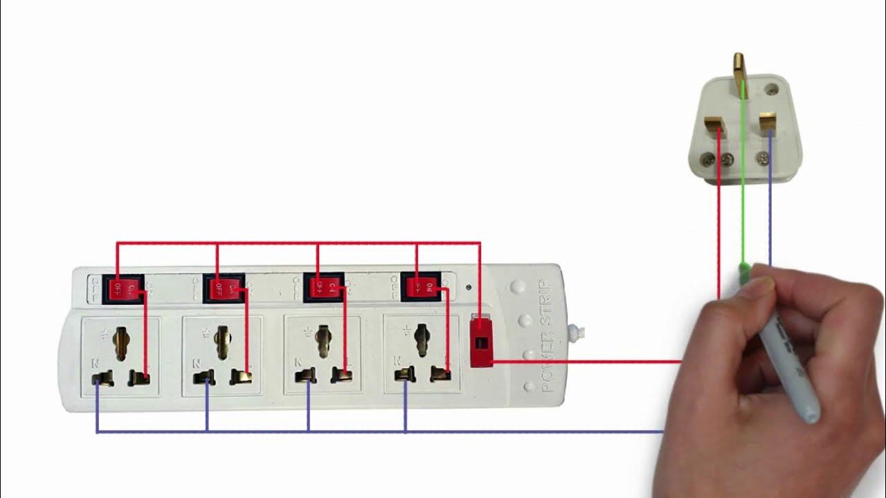 Power Strip Wiring Diagram YouTube