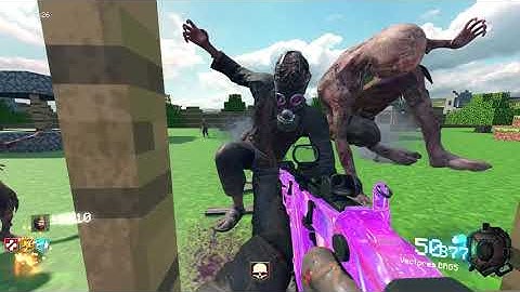 MINECRAFT ONE WINDOW CHALLENGE!! (Black Ops 3 Custom Zombies)