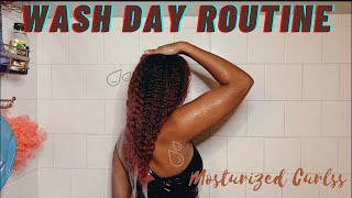 Easy Wash Day Routine | Moisturized Curls