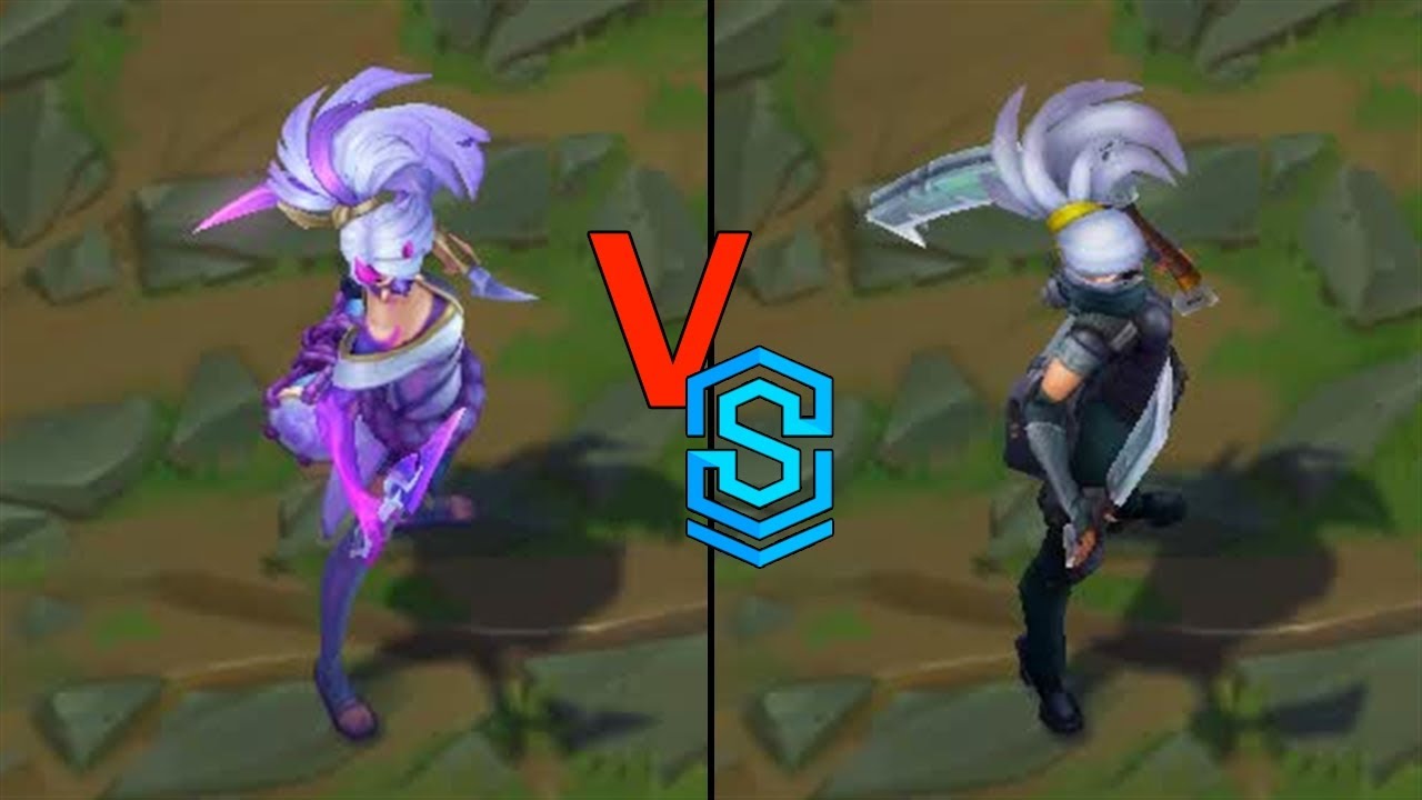 Spirit Blossom Akali VS Silverfang Akali