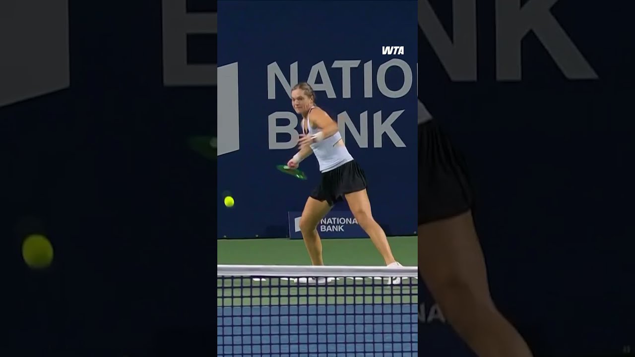 You cannot be serious, Caty McNally 🤩#WTA #CatyMcNally #NBO26 #Toronto #shorts