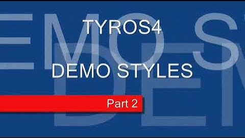 🎹 YAMAHA Tyros4 — демонстрація стилів (Part 2-2)