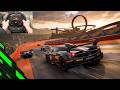 1000HP Pagani Huayra R | Hot Wheels Track Forza Horizon 5 | Thrustmaster T300RS GT Steering Wheel