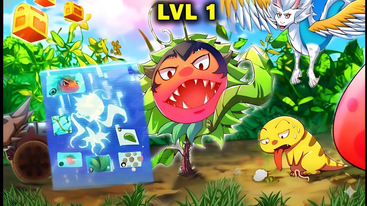 He Reincarnated into a Lvl 1 Flower with Divine Evolution System & Raised a dragon! |Manhwa Recap777