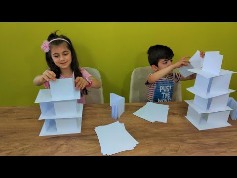 Video: Kağıt Kule Nasıl Yapılır