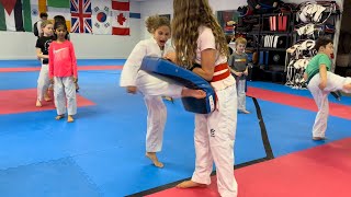 Kids age 7-10 Training @ Sarnia Olympic TKD Academy (May 11, 2023) by Mark Warburton 208 views 11 months ago 2 minutes, 19 seconds
