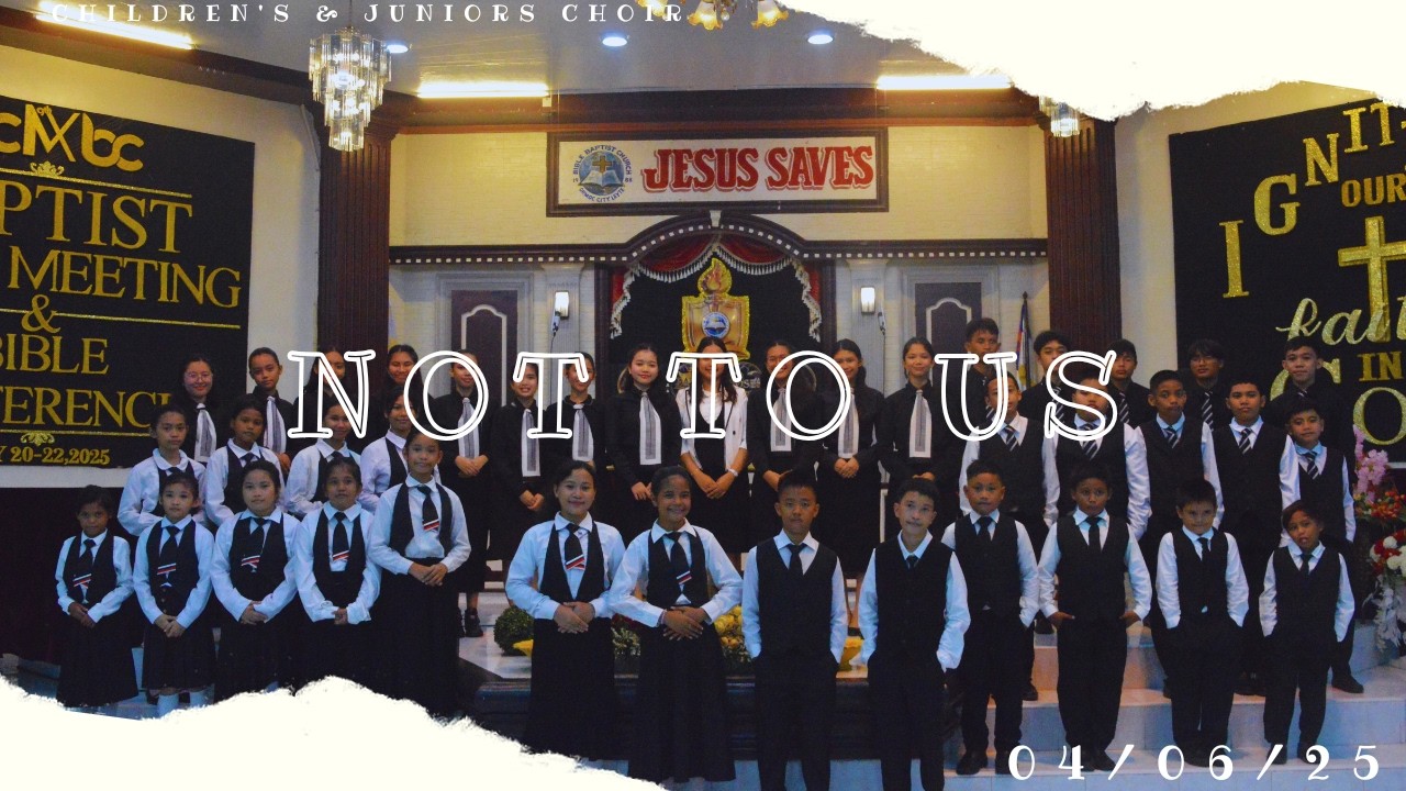 Not To Us (BBC Children's & Juniors Choir)