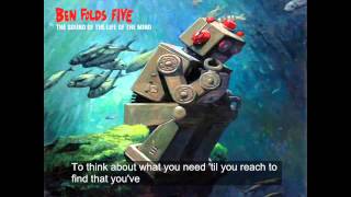 Erase me  - Ben folds five Lyrics