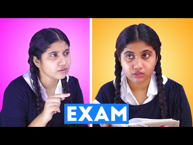 Every Exam Preparation Ever 🤣 Mom vs Daughter ⚔️ Tamil Comedy Video 🎭 | SoloSign class=